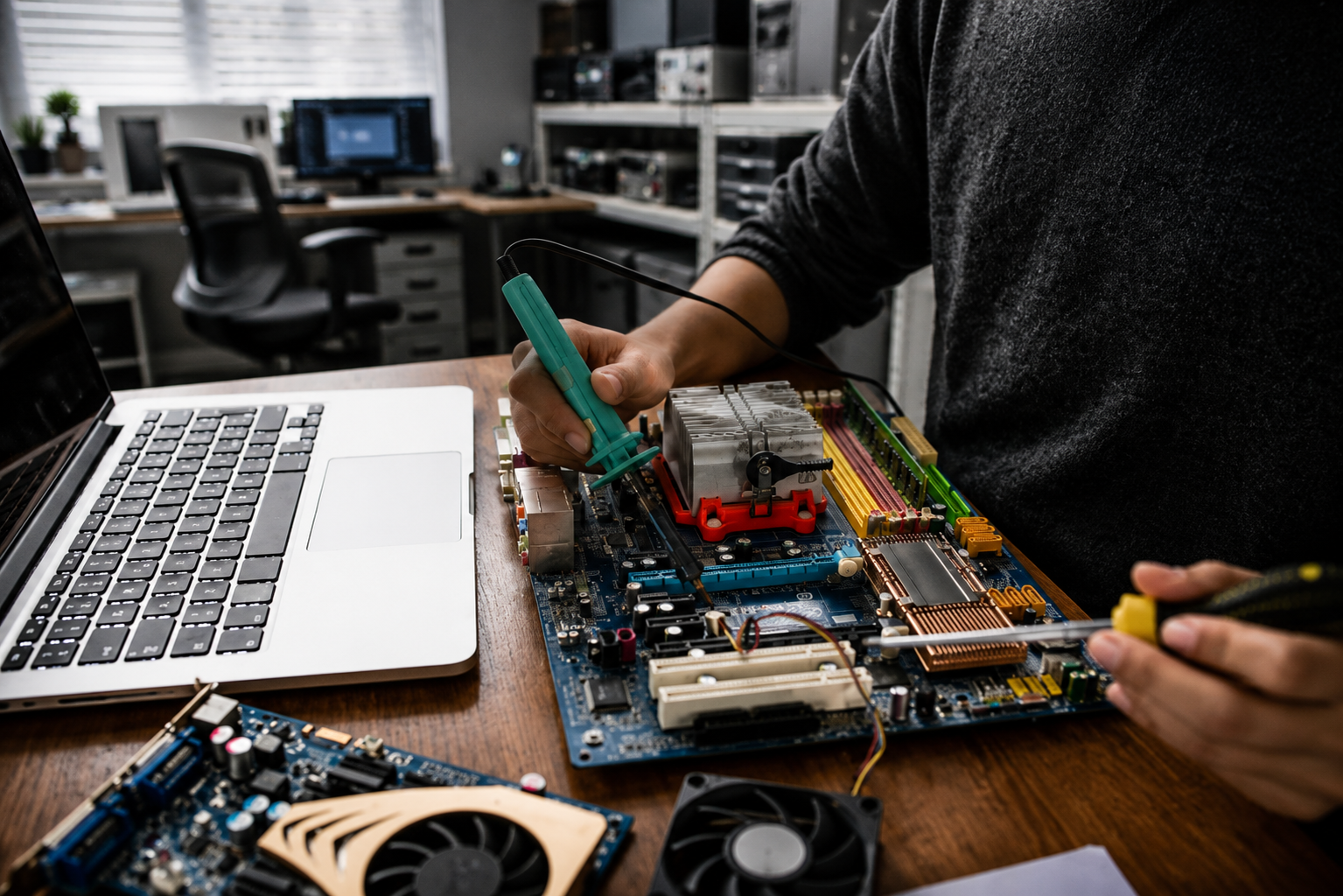 Hardware fault diagnosis included in every contracted visit